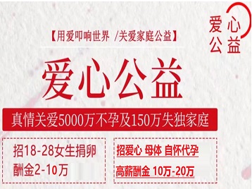 丰都捐卵助孕生子 爱心志愿者招募